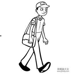 成人跑步简笔画视频教学,轻松学会成人跑步技巧